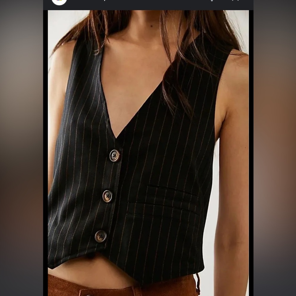 NWOT Free People Vest. Pallet pull size large.